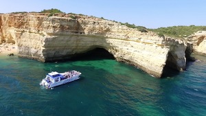 vilamoura cave boat trip 2022