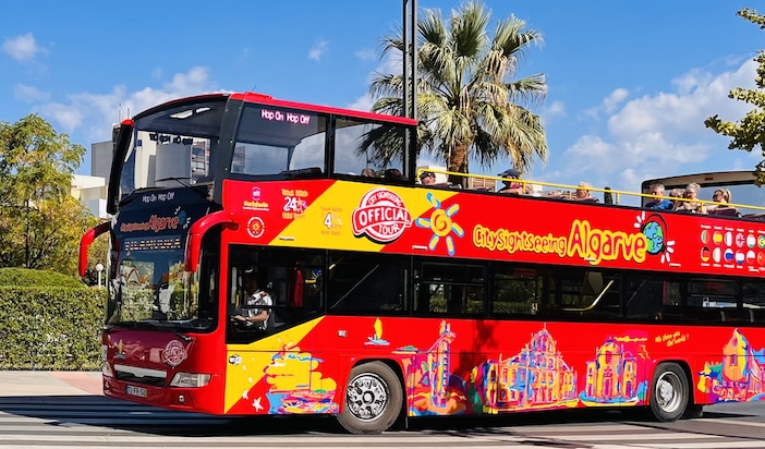 Vilamoura Hop-on Red Bus