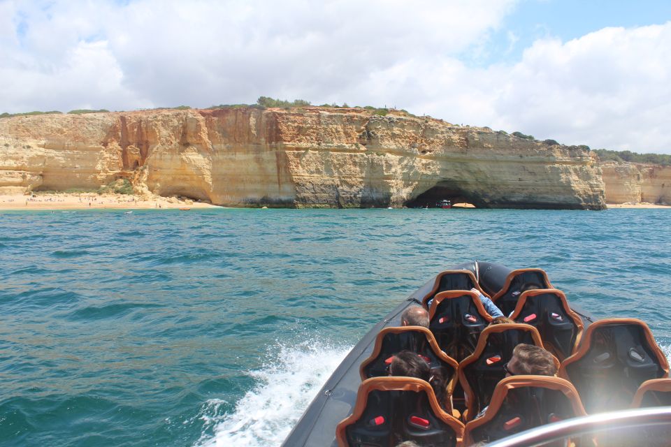 Vilamoura to benagil caves boat trip