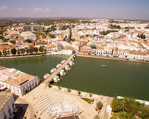 Vilamoura: Tavira, Faro and Olhão Market Tour Historic town of Tavira