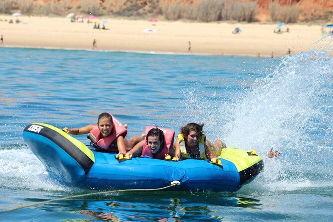 Water Sports Inflatables on Falésia Beach