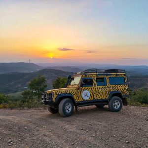 Jeep safari sunset from Vilamoura