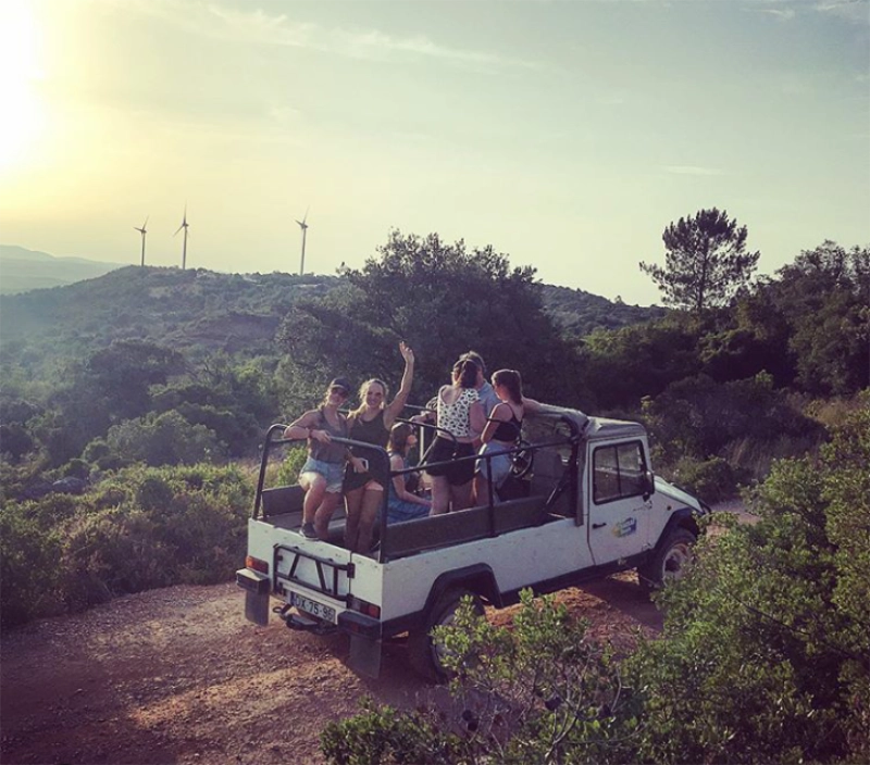 Vilamoura Jeep Safari Sunset with Dinner