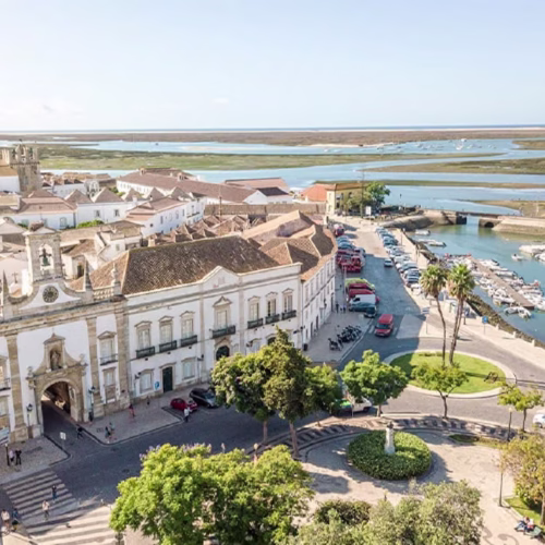 Vilamoura: Tavira, Faro and Olhão Market Tour Faro Old Town