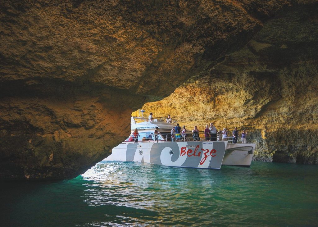 Vilamoura Caves & Brunch Catamaran Tour | Benagil Cave Trip